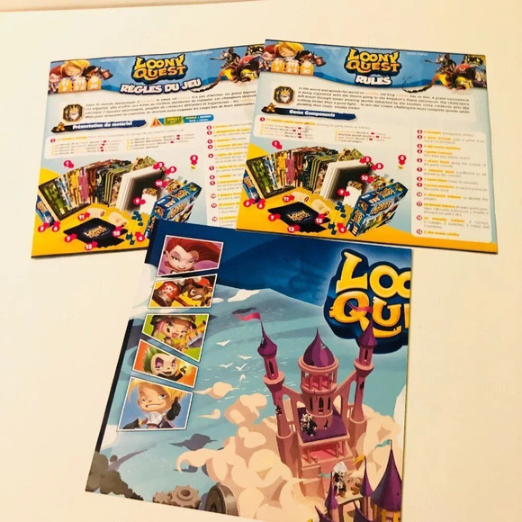 2016 Loony Quest Board Game Libellud Z Man Games - Picture 4 of 16